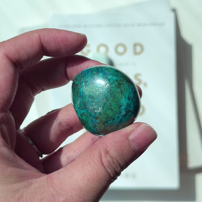 Chrysocolla Large Tumble 鳳凰石