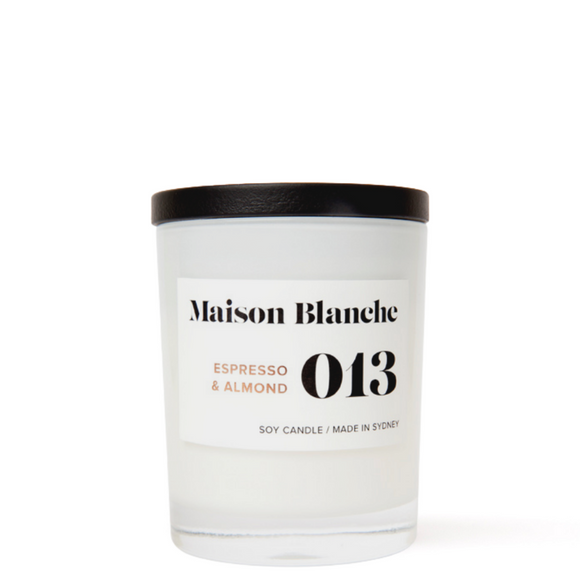 013 Espresso & Almond Soy Candle