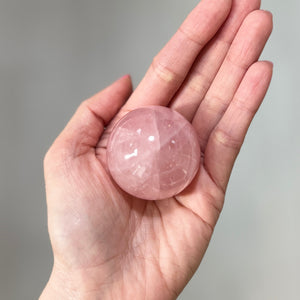 Rose Quartz Sphere (RQ-005)