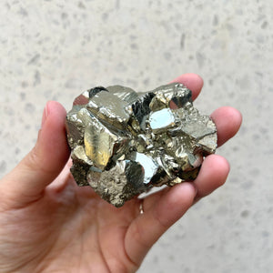 Pyrite Cluster (PY-019)