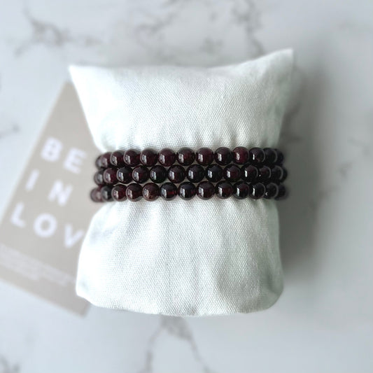 Garnet Bracelet 7mm 石榴石