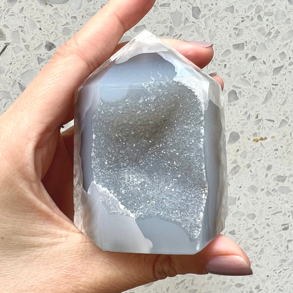 Druzy Agate Tower (DRA-009)