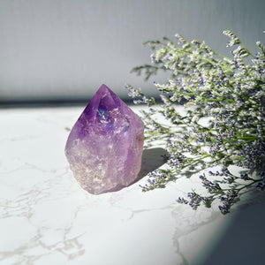 Amethyst Semi-polished Point (AM-002)