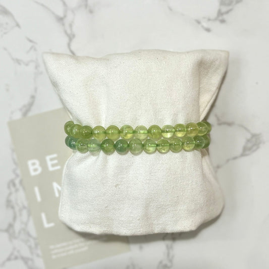 Prehnite Bracelet 7mm