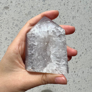 Druzy Agate Tower (DRA-006)